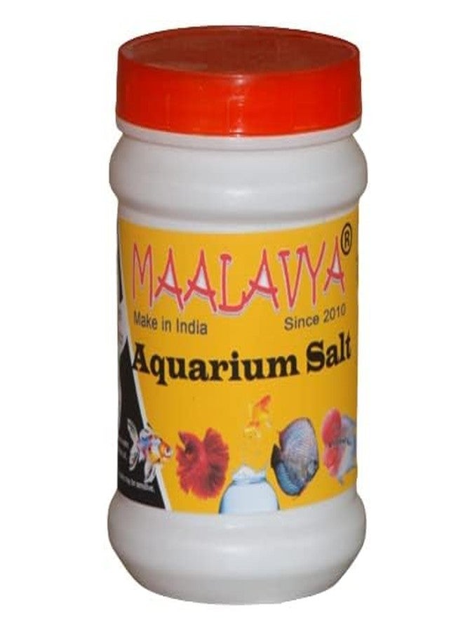 Maalavya Aquarium Salt for Fish Tanks (Promotes Fish Health) 400 GM